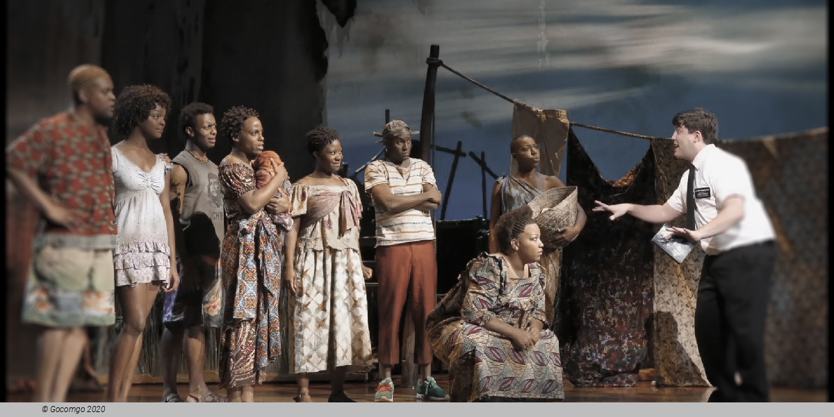 Scene 4 from the musical "The Book of Mormon" (West End production)