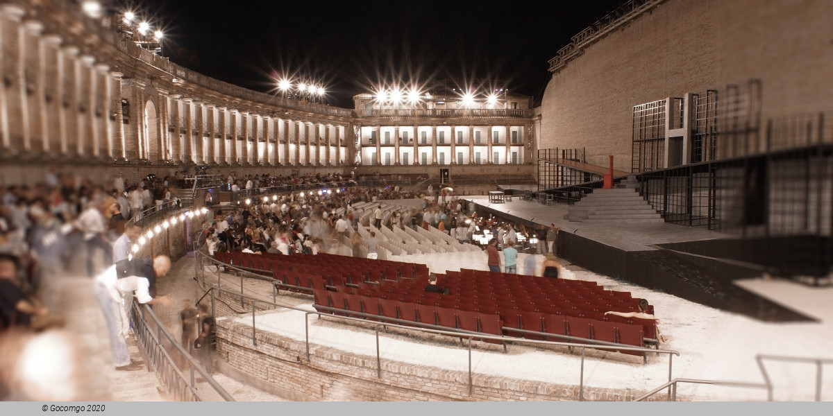 Arena Sferisterio schedule & tickets Arena Sferisterio schedule & tickets