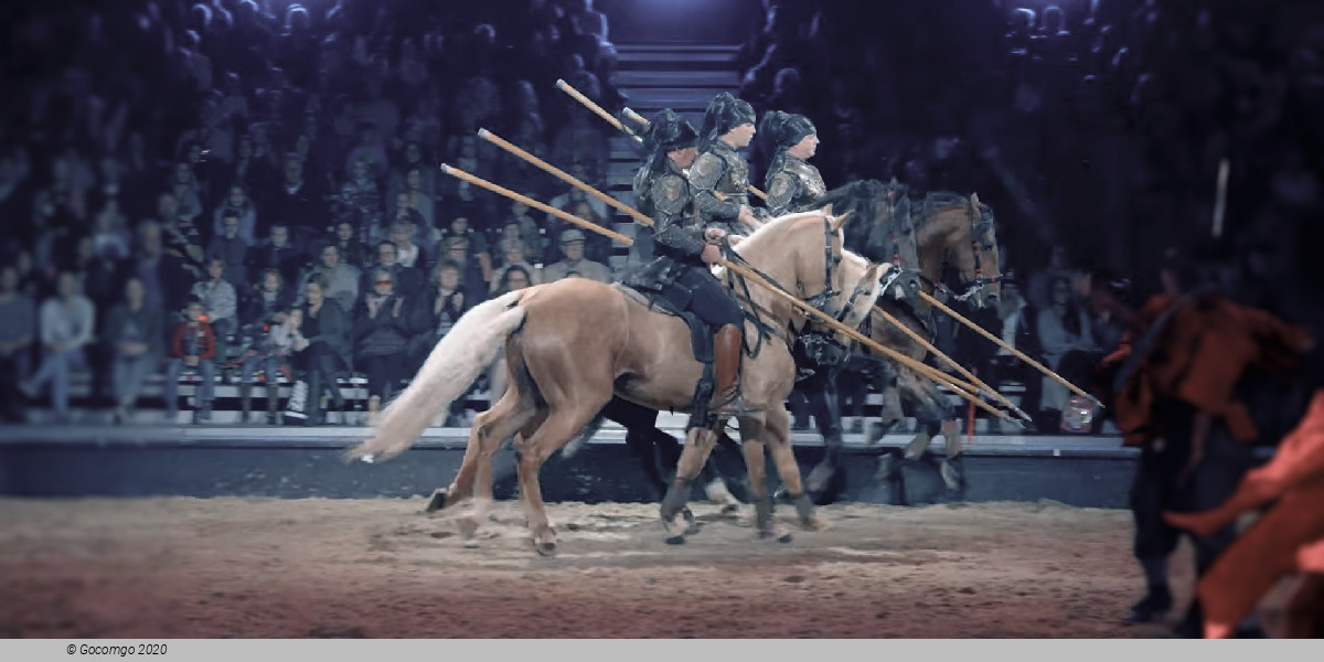 Scene 5 from the show "Cavalluna", photo 5