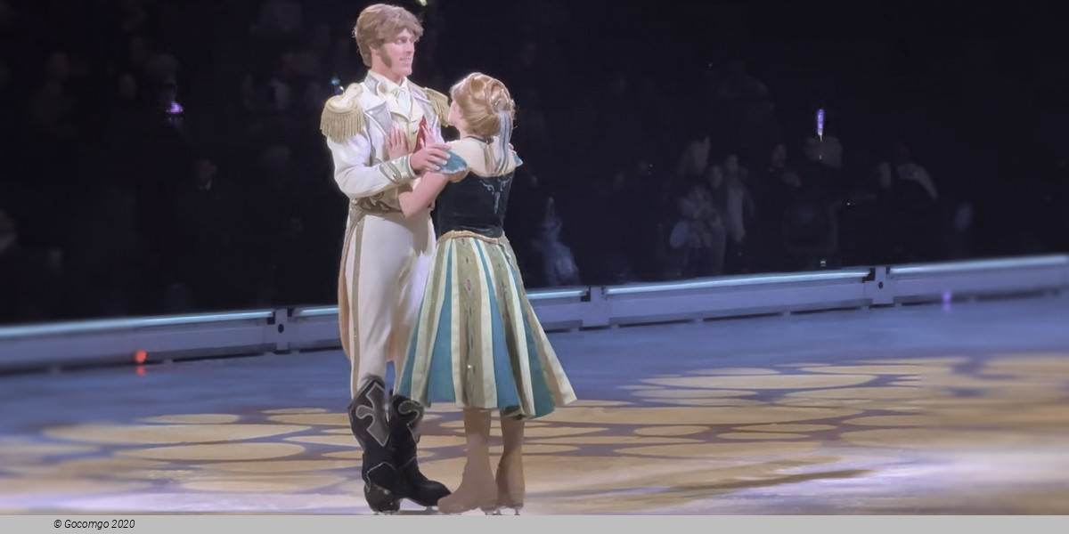 Musical circus show on ice with highlights from "Frozen" 1 & 2