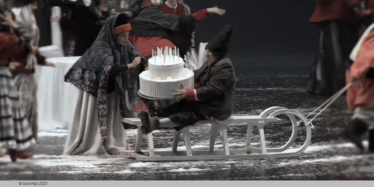 Scene 1 from the opera "The Snow Maiden"