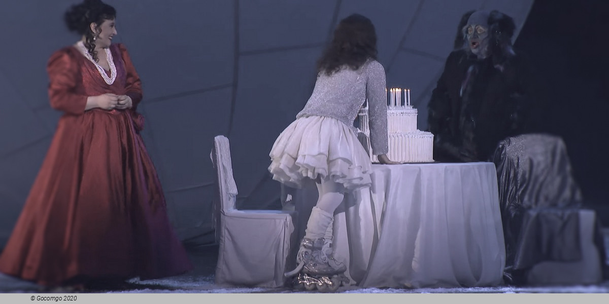 Scene 2 from the opera "The Snow Maiden"