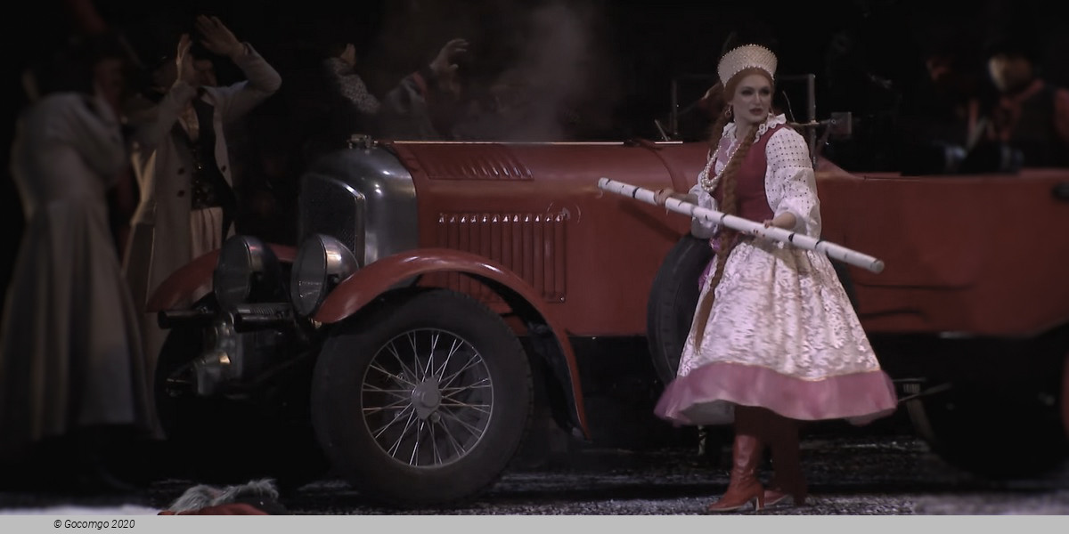 Scene 3 from the opera "The Snow Maiden"