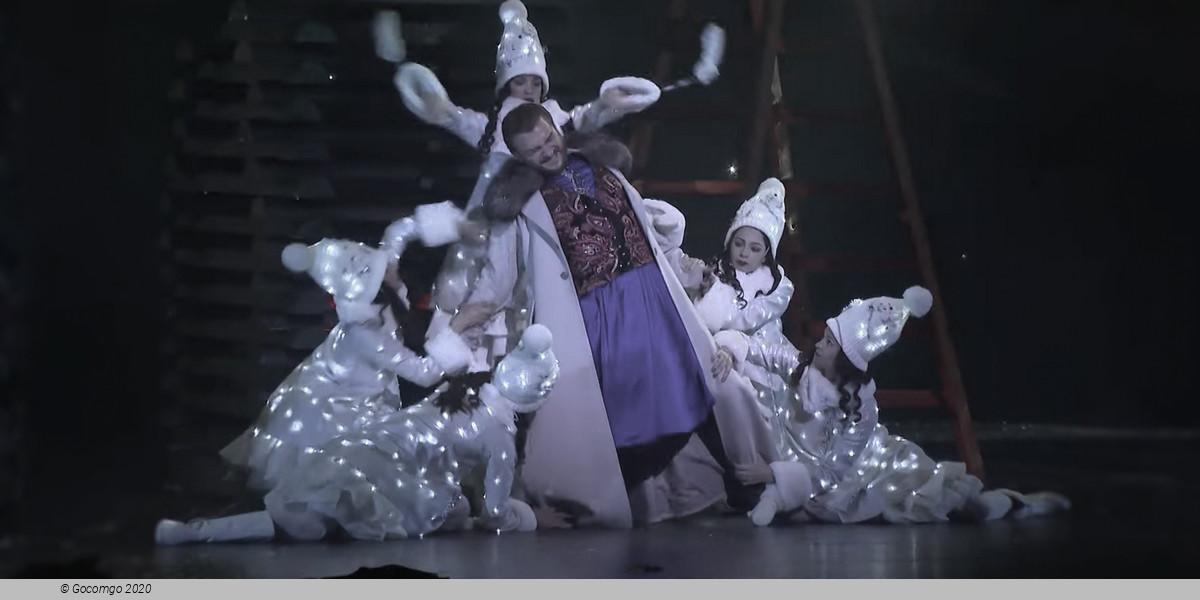 Scene 8 from the opera "The Snow Maiden"