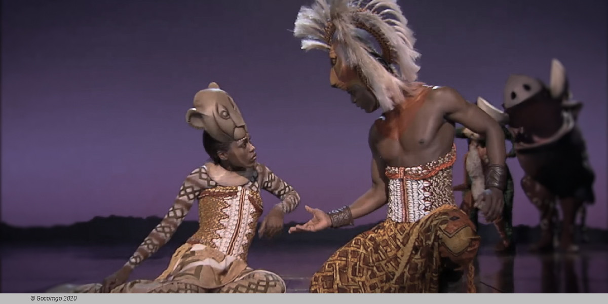 Scene 7 from the musical "The Lion King"