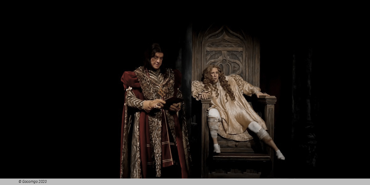 Scene 7 from the opera "Hunyadi László"